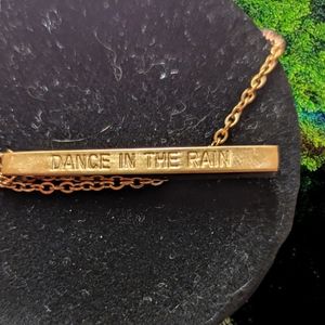 Dance in the Rain Minimalist necklace